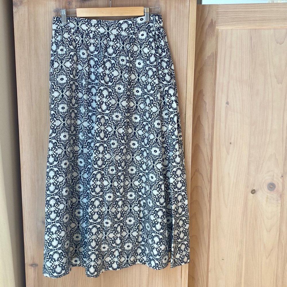 Boden Linen maxi skirt